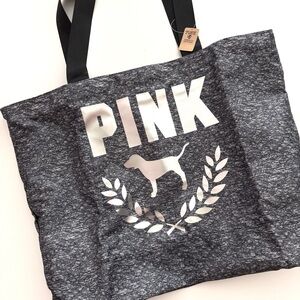 NWT PINK Victoria’s Secret Zippered Tote